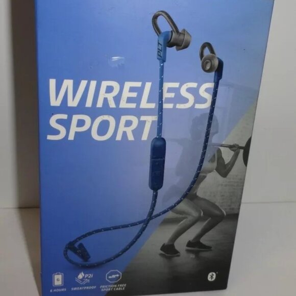 Plantronics BackBeat FIT 305 Sports Wireless Headphones - Blue/Blue - Picture 2 of 2